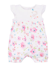 Load image into Gallery viewer, Floral Mouse Romper