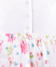 Load image into Gallery viewer, Floral Mouse Romper