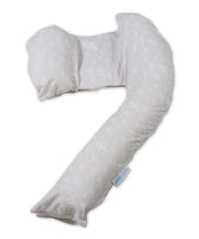 Load image into Gallery viewer, Dreamgenii Pregnancy Support & Feeding Pillow - Grey Floral