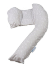 Load image into Gallery viewer, Dreamgenii Pregnancy Support &amp; Feeding Pillow - Grey Floral
