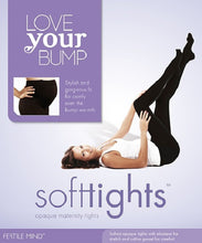 Load image into Gallery viewer, Fertile Mind SoftTights Opaque Maternity Tights
